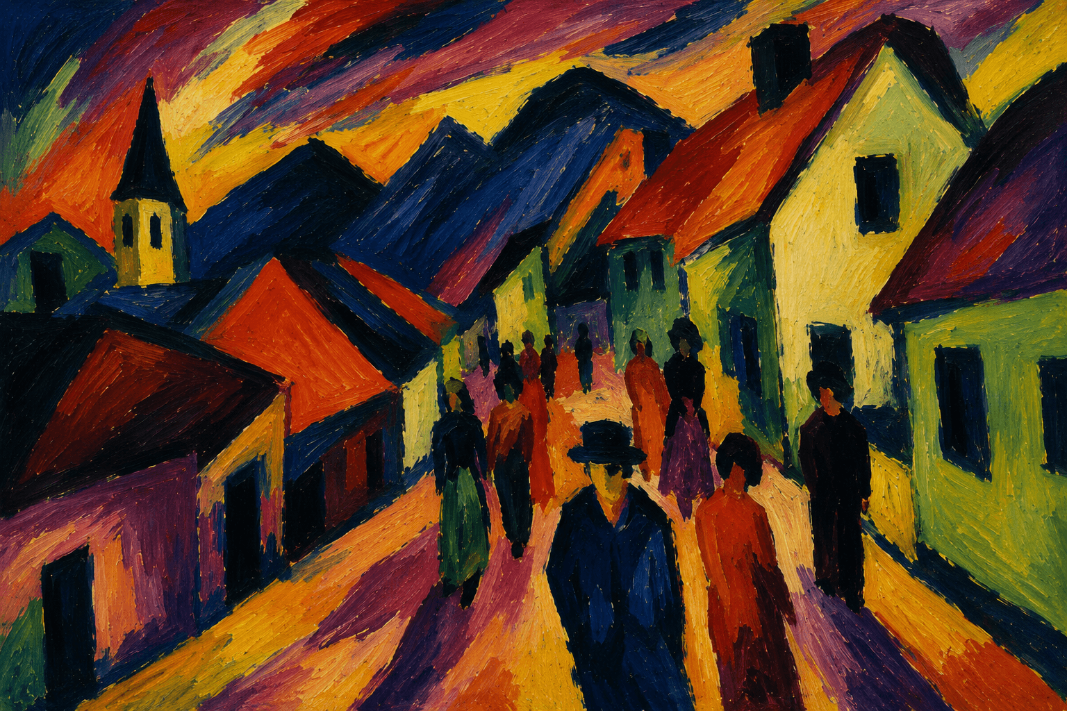 Expressive — Glowing Town