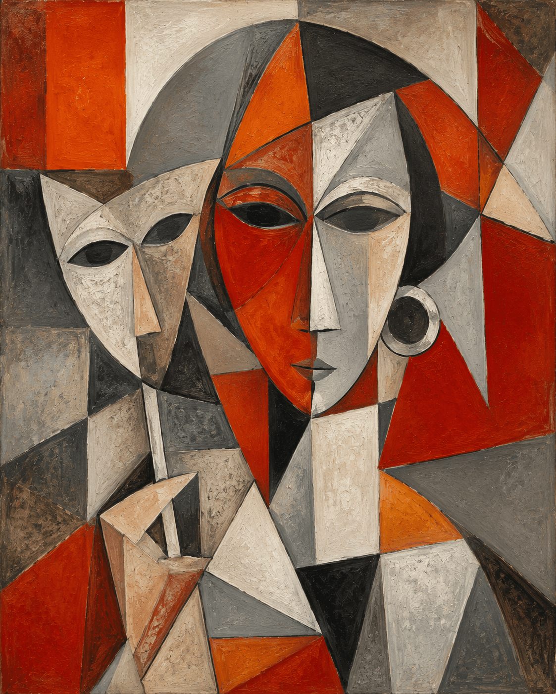 Cubist Faces — Masks