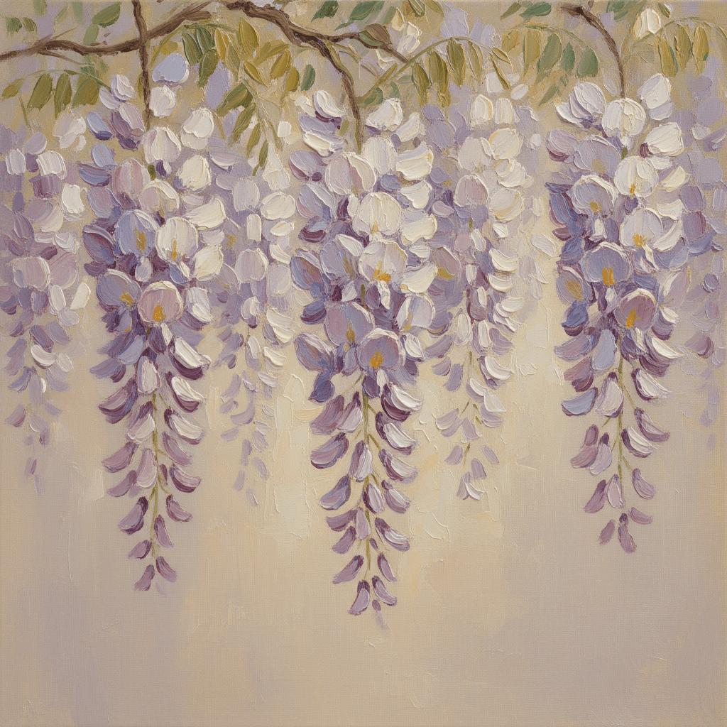 Romantic Garden — Wisteria Cascade